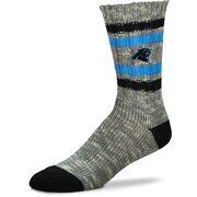 Add Carolina Panthers For Bare Feet Women's Alpine Tweed Crew Socks To Your NFL Collection
