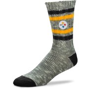 Add Pittsburgh Steelers For Bare Feet Women's Alpine Tweed Crew Socks To Your NFL Collection