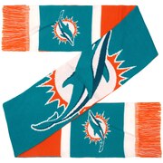 Add Miami Dolphins Reversible Colorblock Scarf To Your NFL Collection