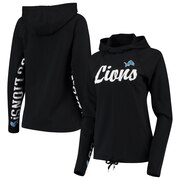 Add Detroit Lions Hands High Women's Sideline Pullover Hoodie - Black To Your NFL Collection