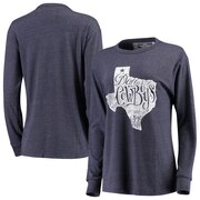 Add Dallas Cowboys Lauren James Women's State Mayhem Long Sleeve T-Shirt - Heathered Navy To Your NFL Collection
