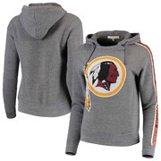 Add Washington Redskins Junk Food Women's Sunday Liberty Pullover Hoodie - Heathered Gray To Your NFL Collection