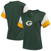 Add Green Bay Packers Nike Women's Breathe Performance V-Neck T-Shirt - Green To Your NFL Collection