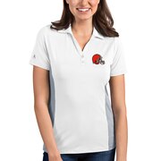 Add Cleveland Browns Antigua Women's Venture Polo - White To Your NFL Collection