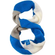 Add Detroit Lions Women's Color Block Knit Infinity Scarf To Your NFL Collection