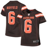 Add Baker Mayfield Cleveland Browns Nike Girls Youth Game Jersey - Brown To Your NFL Collection