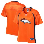 Add Denver Broncos NFL Pro Line Women's Front Hit Fashion Jersey - Orange To Your NFL Collection