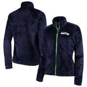 Add Seattle Seahawks G-III 4Her by Carl Banks Women's Goal Line Full-Zip Jacket - College Navy To Your NFL Collection