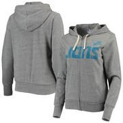 Add Detroit Lions Touch by Alyssa Milano Women's Tri-Blend Full-Zip Hoodie - Silver To Your NFL Collection