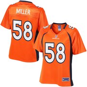 Add Pro Line Women's Denver Broncos Von Miller Team Color Jersey To Your NFL Collection