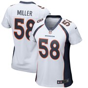 Add Von Miller Denver Broncos Nike Women's Game II Jersey - White To Your NFL Collection