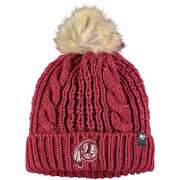 Minnesota Vikings Girls Youth Team Cable Cuffed Knit Hat with Pom