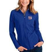 Add New York Giants Antigua Women's Glacier Full-Zip Jacket - Royal To Your NFL Collection