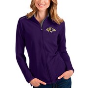 Add Baltimore Ravens Antigua Women's Glacier Full-Zip Jacket - Purple To Your NFL Collection