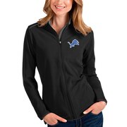 Add Detroit Lions Antigua Women's Glacier Full-Zip Jacket - Black To Your NFL Collection