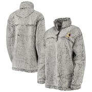 Add Washington Redskins Women's Sherpa Quarter-Zip Pullover Jacket - Gray To Your NFL Collection