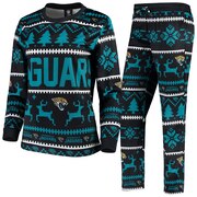 Add Jacksonville Jaguars Women's Holiday Pajama Set - Black To Your NFL Collection