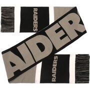 Add Oakland Raiders Reversible Colorblock Scarf To Your NFL Collection