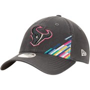 Add Houston Texans New Era Women's 2019 NFL Crucial Catch 9TWENTY Adjustable Hat - Heathered Gray To Your NFL Collection