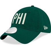 Add Philadelphia Eagles New Era Women's Hometown 9TWENTY Adjustable Hat - Midnight Green To Your NFL Collection