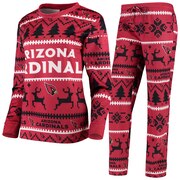 Add Arizona Cardinals Women's Holiday Pajama Set - Cardinal To Your NFL Collection